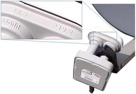 M7 / Inverto DUO Quad LNB 19.2+23.5 65cm 4.3gr
