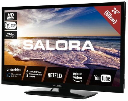 Salora 24&quot; LED TV 9109CTS2ANDROID DVB-S2/C/T2 12/230V 2022