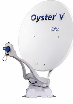 TenHaaft Oyster V 85 Vision satellietinstallatie, Twin, wit