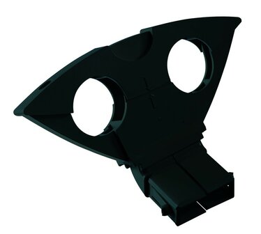 Triax TDS 6&deg; Duoblock zwart