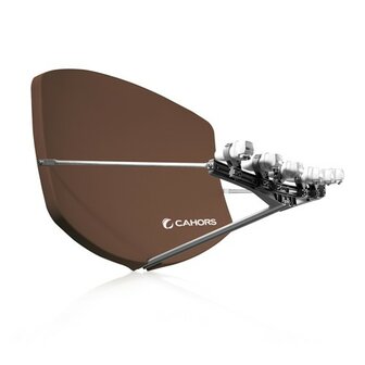 Cahors 0140957 Big-BiSat Multifocus G4 91x70cm bruin.