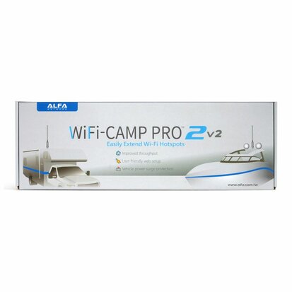 Alfa Network WiFi-Camp Pro2v2 Set Tube UNA Antenne + R36A