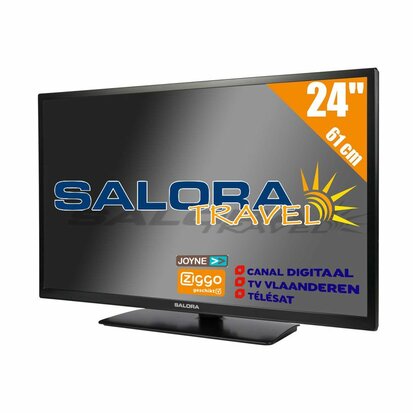 Salora 24" LED TV 9109CTS2 CI DVB-S2/C/T2 12/230V