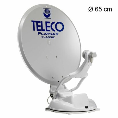 Teleco Flatsat Classic BT 65 SMART, single lnb, Panel 16 SAT, Bluetooth