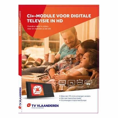 M7 TV Vlaanderen CAM803 CI+ Module + Smartcard 
