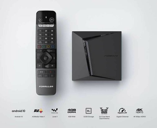 Formuler Z10 Pro Max 4K Android Media Streamer