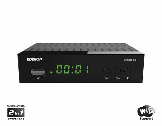 Edision Proton S2 LED DVB-S2 FTA