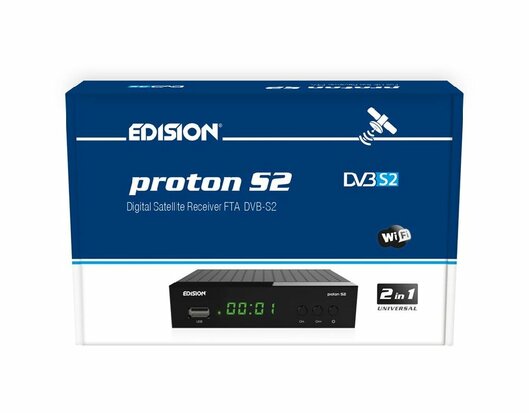 Edision Proton S2 LED DVB-S2 FTA