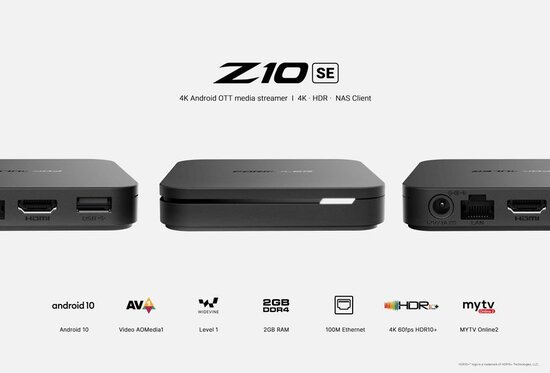 Formuler Z10 SE 4K Android Media Streamer