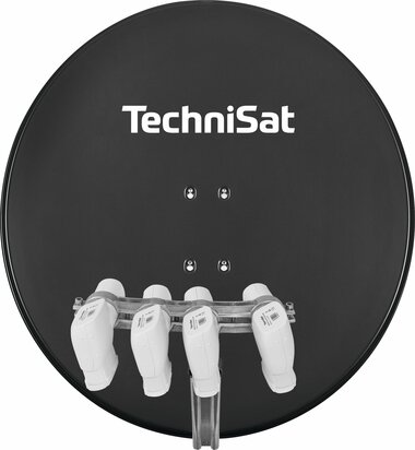 SKYTENNE SINGLE hoogwaardig schotel antraciet kleur