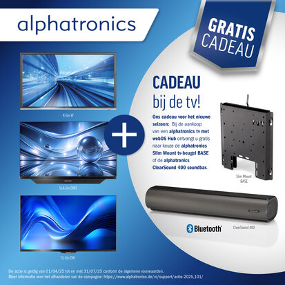  alphatronics K24W - Speciaal ontwikkeld voor mobiel gebruik.