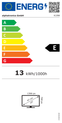 K-19 W Energielabel