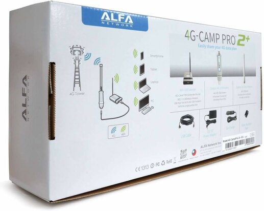 Alfa Network 4G Camp Pro2+ EU SET met Tube-U4G v2