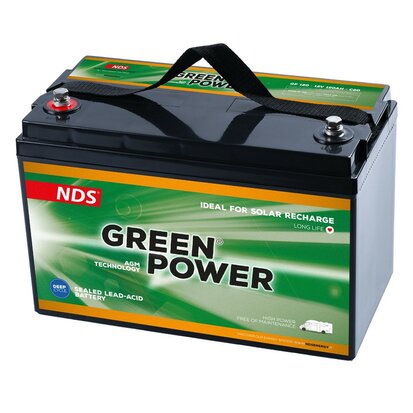 NDS GP 120 Service Accu AGM 12V 120Ah 330 * 171 * 220h