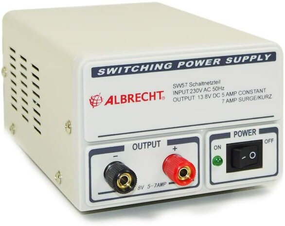 Albrecht SW57 12v Voeding 5-7A