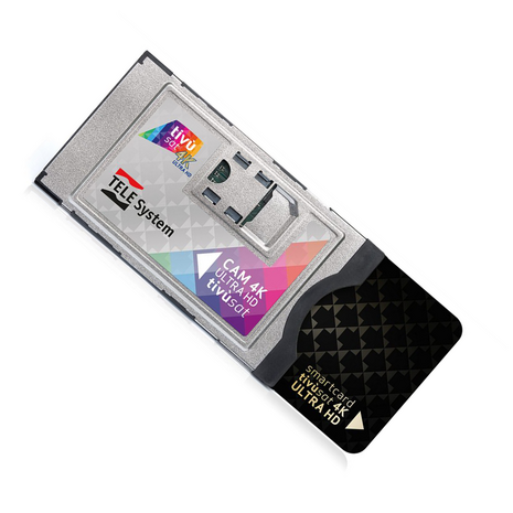 CAM Tivùsat 4K Ultra HD inclusief BLACK Smartcard