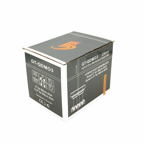 GT-SAT GT-QDMO3 DUO Quad LNB 19+23.5 