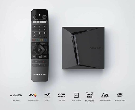 Formuler Z10 Pro Max 4K Android Media Streamer
