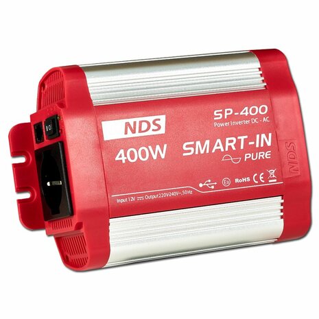 NDS SMART-IN PURE 12V Omvormer 400W