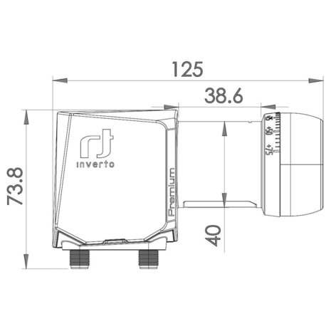 Inverto IDLP-TWL413-Twin PLL LNB Premium