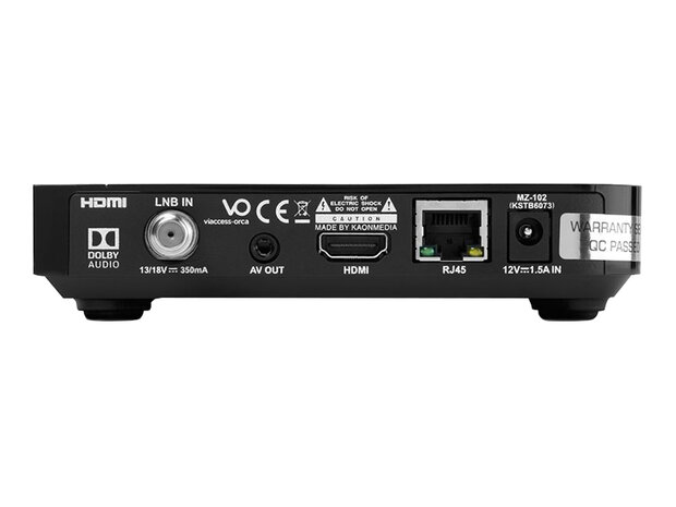 D&eacute;codeur HD MZ-102,T&Eacute;L&Eacute;SAT + T&eacute;l&eacute;commande MZ-102