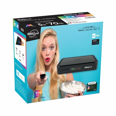 DIGIQUEST Q99 4K UHD Tivusat