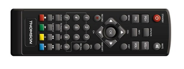 Thomson THT504+ DVB-T HD USB PVR, display