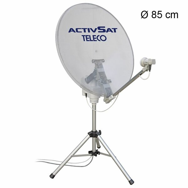 Teleco Activsat 85T Smart DiSEqC Transparant 85cm Twin