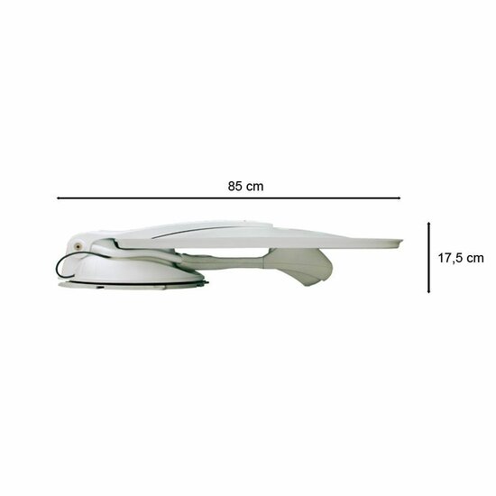 Teleco Flatsat SKEW Easy BT 70 SMART TWIN LNB, P16 SAT, Bluetooth