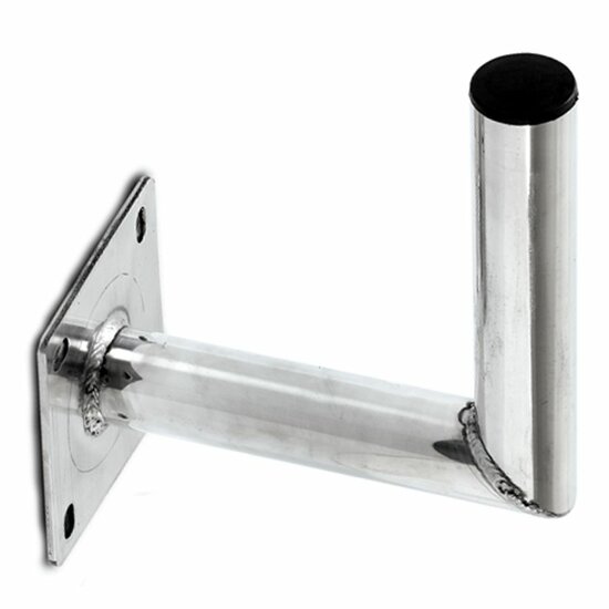 Muurbeugel L-buis 25cm HQ volbad verzinkt L208