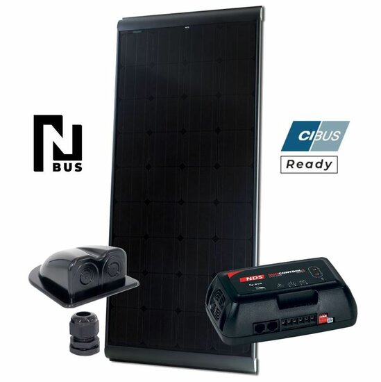 NDS KIT BLACKSOLAR BS 165W+Sun Control N-BUS SCE320M+ PST-B