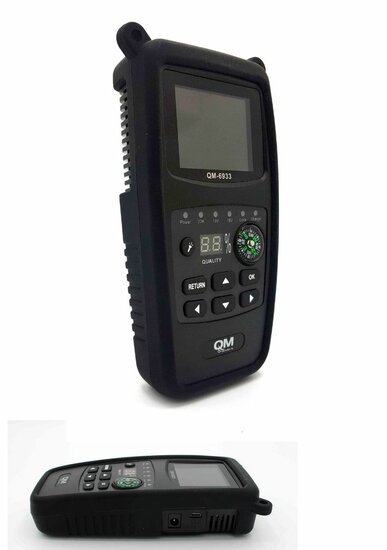 QM 6933 HD satellietmeter met Satelliet Herkenning
