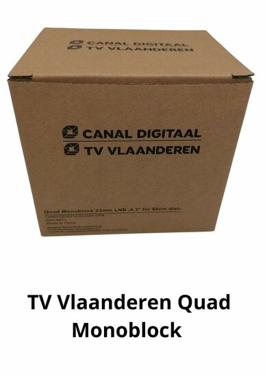 Canal Digitaal / TV VLAANDEREN Duo LNB Quad