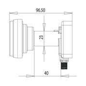 Inverto IDLB-SINM25-DOPO4 Monoblock Single LNB 4gr.(H13+E9)