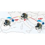 Teleco Flatsat Skew Easy SMART Diseqc GPS 85cm TWIN BX
