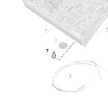 Teleco 01458 spare part Steun T.CL.E.65/85