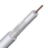Triax KOKA 110 A+ PVC Wit., Fire Class Eca, 100m Reel