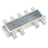 Triax SCS 8 Splitter 8-Voudig, SAT 2.4GHz, DC Pass
