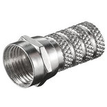 F stekker voor kabels met 4mm doorsnede ( 4,0 mm, 3 ringen)