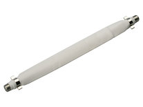 Antennekabel Plat F-Connector Female - 0,20 m wit