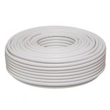 50m Coax kabel voor digitale tv in hoge kwaliteit.