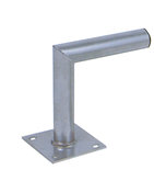 L-vormige, stalen muurbeugel 300 mm