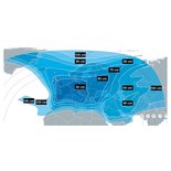 Travel Vision TVA 80cm PREMIUM AUTOSKEW, Twin, GPS