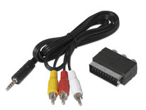Adapterset jack RCA / SCART voor TechniSat-ontvanger
