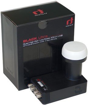 Inverto IDLB-QUDL40-Ultra Black Quad 40mm Lnb