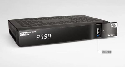 Formuler S Turbo 4K UHD DVB-S2 + IPTV OTT Mediareceiver,SCCI