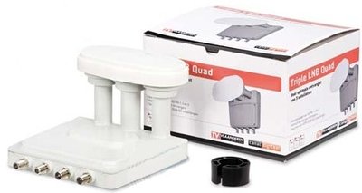 M7 CDS TRIPLE Quad lnb 19.2+23.5+28.2 60cm CanalDigitaal/TVV