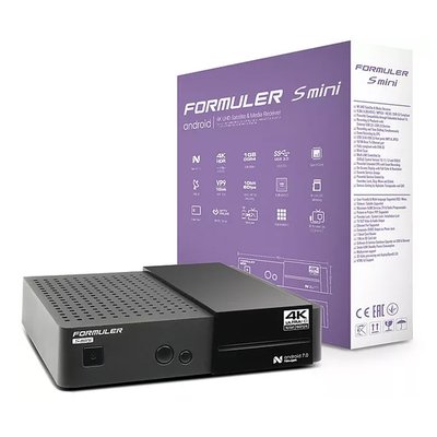 Formuler S Mini 4K UHD DVB-S2 + IPTV OTT Media receiver,SC