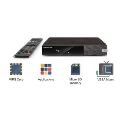 Formuler F4 HD USB PVR single DVB-S2 tuner SC/CI