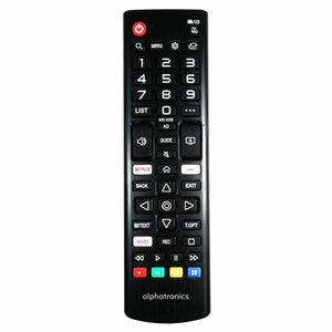 alphatronics standaard webOS-afstandsbediening